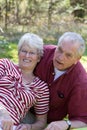 Lovely senior couple Royalty Free Stock Photo