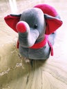 Lovely soft toy elephant seat