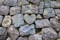 Lovely Stone Heart Shape at Meganebashi Bridge in Nagasaki, Japan Royalty Free Stock Photo