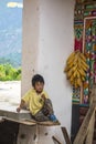 Lovely Tibetan boy Royalty Free Stock Photo