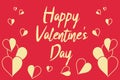 A lovely valentines day picture in vibrant colors.