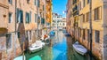 Lovely Venetian nook on sunny summer day