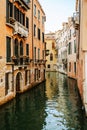 Lovely Venetian nook on sunny summer day