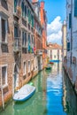 Lovely Venetian nook on sunny summer day