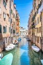 Lovely Venetian nook on sunny summer day