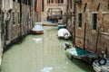 Lovely Venetian nook on sunny summer day