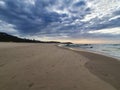 Lovely view of Australia sea beach, surrounding greenness and beautiful clear blue sky