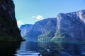 Lovely waterfall near FlÃÂ¥m, Norway Royalty Free Stock Photo