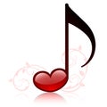 Lovemusic Royalty Free Stock Photo