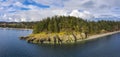 Lover`s Bluff on Lummi Island, Washington.