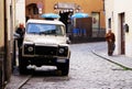 LOVERE, ITALY, 22 OCTOBER, 2018: Street scene in Lovere