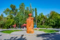 Lovers alley monnument at Victory park in Yerevan, Armenia