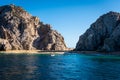 Lovers Beach in Cabo San Lucas Mexico Royalty Free Stock Photo