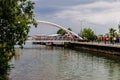 Lovers Bridge In Daytime