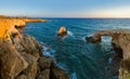 Lovers bridge at sunset in Ayia Napa - Cyprus