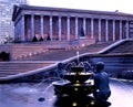 Lovers fountain, Birmingham, England. Royalty Free Stock Photo