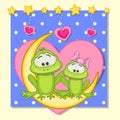 Lovers Frogs