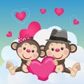 Lovers Monkeys