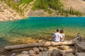 Lovers at Moraine Lake