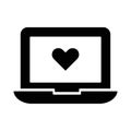 Loving chat Isolated Vector icon that can be easily modified or edited Royalty Free Stock Photo