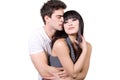 Loving Couple (with clipping path)