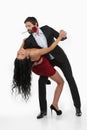 Loving couple dancing. Royalty Free Stock Photo