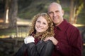 Loving Daughter and Father Portrait