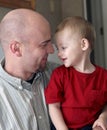 Loving Father and Son Royalty Free Stock Photo