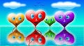 Loving heart balls