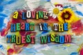 Loving heart truest wisdom
