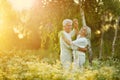 Loving mature couple dancing Royalty Free Stock Photo