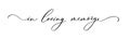 In loving memory text vector written with an elegant typography. Royalty Free Stock Photo