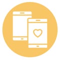 Loving message, Sms Isolated Vector Icon which can be easily modified or edited Royalty Free Stock Photo