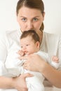 Loving mother with baby Royalty Free Stock Photo