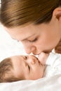 Loving mother with baby Royalty Free Stock Photo