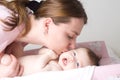 Loving mother with baby Royalty Free Stock Photo