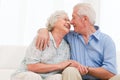 Loving senior couple Royalty Free Stock Photo