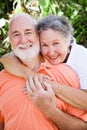 Loving Senior Couple Royalty Free Stock Photo