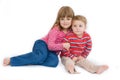 Loving siblings Royalty Free Stock Photo