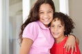 Loving siblings. Portrait of an affection young brother and sister. Royalty Free Stock Photo