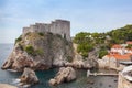 Lovrijenac fort in Old city of Dubrovnik