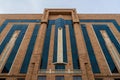 Low angle of an ancient hotel building in Yerevan , Armenia