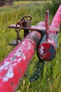 Rusted Metal Gate Royalty Free Stock Photo