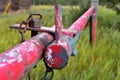 Rusted Metal Gate Royalty Free Stock Photo