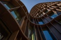 Low-angle shot of the Axel Towers in Copenhagen, Denmark