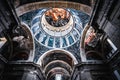 Low angle shot of beautiful art in Hospicio Cabanas in Guadalajara, Mexico Royalty Free Stock Photo