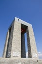 Low Angle Shot Of Canakkale Martyrs` Memorial, Turkey