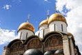 Low-angle shot of the Cathedral of Christ the Saviour Royalty Free Stock Photo