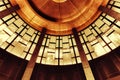 Low angle shot of the ceiling of the Country Music Hall of Fame and Museum Nashville in the USA Royalty Free Stock Photo