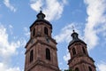 Low angle shot of the Chatter Hole in Miltenberg, Germany Royalty Free Stock Photo